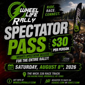 Wheel Life Rally - Spectator Ticket