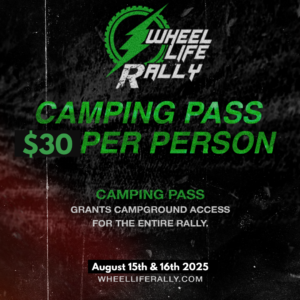 Wheel Life Rally 2025 - Camping Pass